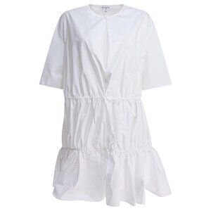 Alaïa Cotton Poplin Dress Tag Size 38 Women